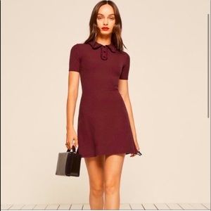 Reformation Garnet Tennis dress